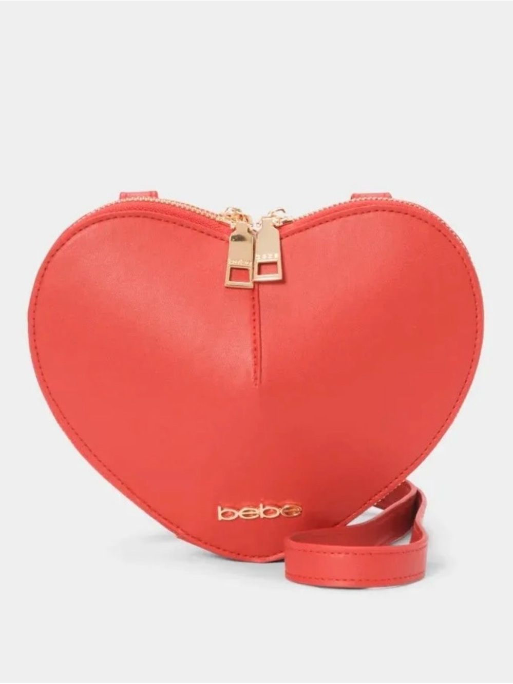 Bebe Malou Heart Crossbody - Red (msrp $69)